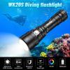 Wurkkos WK20S Scuba Diving Flashlight,2000 Lumen Dive Flashlight 363M Long Range SST40 LED 90CRI 5000K IPX8 Waterproof Underwater Torch Professional Snorkeling Light for Under Water Deep Sea Cave view 2
