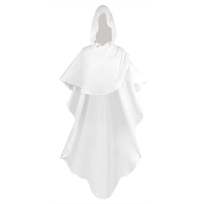 tuduoms Men Hooded Robe Cloak Knight Fancy Cool Cosplay Costume Friar Medieval Hooded Monk Renaissance Priest Robe Costume White