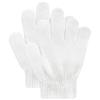 DOOVID Kids Knit Gloves Full Fingers Winter Gloves for Little Boys Girls Stretchy Warm Magic Gloves Age 5-11 White One Size view 1