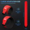 Simket Reflective LED Armband Rechargeable for Running(2 Pack), Running Lights for Runners, Running Lights, High Visibility Reflective Running Gear Adjustable Light Up Arm Bands for Men Women Kids view 3