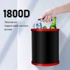 Collapsible Buckets, Camping Water Storage Container, Portable Folding Bucket Wash Basin for Travelling Camping Hiking Fishing Boating Gardening, Easy Storage (Size : 9L) view 4