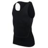 Huimingda Men Tank Tops Quick Dry Rash Guard Sleeveless Muscle T-Shirt for Gym Fitness Jogging Workout Swim Black 3X-Large view 1
