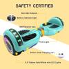 SIMATE Hoverboard, Bluetooth All Terrain Hover Boards with LED Lights and APP Control, Gifts for Kids Adults Girls Boys, for All Ages view 3