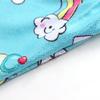EQSJIU Gymnastics Leotards For Girls With Shorts Aqua Unicorn Rainbow Cloud Ice Cream Lollipop Diamond Shiny Sparkle Toddler Girl Leotard Gymnastics 1t 2t 1-2t view 4