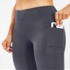 AFITNE Women's Bootcut Yoga Pants with Pockets, High Waisted Workout Athletic Bootleg Pants Flared Work Dress Pants Grey - XS view 4