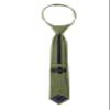Spring Notion Boys' Linen Blend Zipper Necktie Olive Large view 2