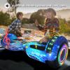 SIMATE Hoverboard, Bluetooth All Terrain Hover Boards with LED Lights and APP Control, Gifts for Kids Adults Girls Boys, for All Ages view 2