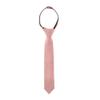 Spring Notion Boys' Linen Blend Zipper Necktie Desert Coral Medium view 1