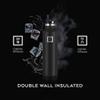 IRON FLASK Camping & Hiking Hydration Flask with Straw, BPA-Free Insulated Stainless Steel Sports Water Bottle - 24 oz Aurora view 4