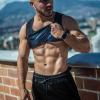 BXVX Sauna Suit Sweat Waist Trainer Vest for Men Sweat Workout Tank Top Shaper L/XL view 3