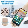 COOYOO Winter Gloves for Women and Men 1/2/3 Pairs,Touch Screen Gloves,Anti-Slip Silicone Gel- Thermal Soft Wool Lining view 4
