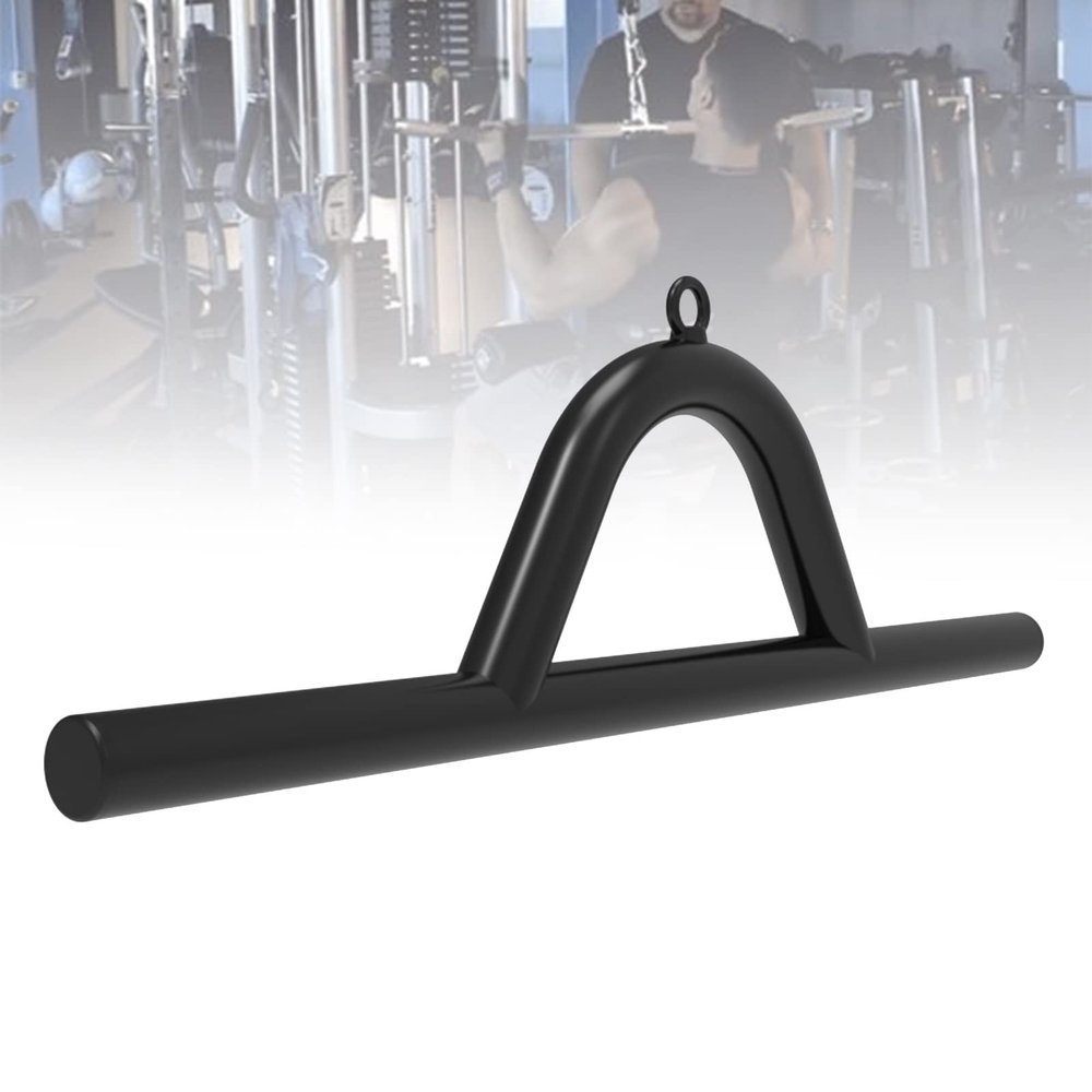 DYK&NX Cable Attachment LAT Pull Down Bar, Tricep Press Down Bar for LAT Pulldowns,Triceps,Shoulder and Back