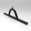 DYK&NX Cable Attachment LAT Pull Down Bar, Tricep Press Down Bar for LAT Pulldowns,Triceps,Shoulder and Back view 2