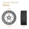 3.5 Inch Cooler Replacement Wheels for Igloo 28 Qt - Silent Wheel Kit, 2-Pack view 2