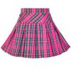 Sunny Fashion Girls Skirt Back School Uniform Pink Tartan Skirt Size 4-5 view 1