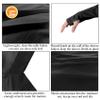 Fishing Shirt for Men Long Sleeve UPF 50+ UV Sun Protection Rash Guard for Swimming Hiking Running Workout (Black, XL) view 3