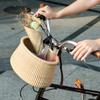 Teng Jin Nantucket Bicycle Basket Cane Woven Egg Shape Toto Basket (2mm Braid) view 3