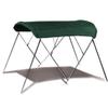 STOPBYUS 7.6 oz Green 4 Bow Round Tube Boat Bimini TOP Sunshade Compatible for Premier Castaway 250 1997-2001 view 1
