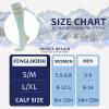 fenglaoda 8 Pairs Compression Socks for Men & Women 20-30 mmHg Knee High Nurse Pregnant Running Medical and Travel Athletic(L/XL,Multi07) view 2