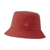 Bucket Hat for Men Women Rose Floral Embroidered Washed Cotton Unisex Bucket Hats (Red,7 1/2) view 1