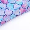 Toddler Ballet Leotards Dance Dress 2t 3t Sleeveless Blue Mermaid Gymnastics Leotard with Skirt (Mermaid Purple, 100(2-3T)) view 4