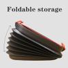 Collapsible Fishing Bucket with Lid and Handle,Foldable Portable Plastic Car Wash Bucket Camping Water Pail,Space Saving Outdoor Waterpot,for Travel Hiking Fishing Camping view 3