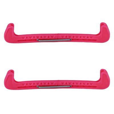 Mxzzand Skating Blade Walking Cover, Skate Blade Guards Beautiful Adjustable for Figure Skates(Pink)
