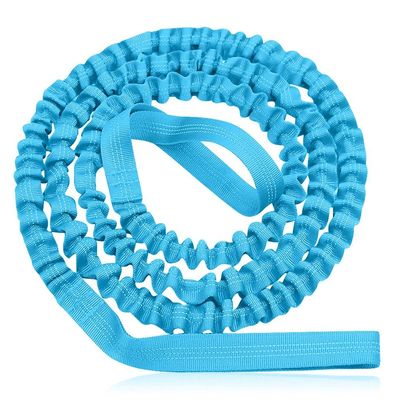 Bicycle Tow Rope, MTB & Cycling Stretch Pull Strap Bicycle Tow Rope for Kids Tandem Bike Attachment for Kids for Riding Further with Your Child Compatible with Any Bicycle (Blue)