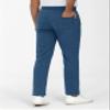 FASKUNOIE Men's Athletic Pants Super Thick Fleece Heavyweight Activewear Winter Hiking Ski Snowboard Sweatpants Blue Gray view 2