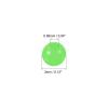 PATIKIL 3mm Luminous Fishing Beads, 200 Pieces Soft Plastic Glow Fishing Bait Eggs Rig Bead Tackle Tool Round, Green view 2