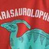 Toddler Kids Baby Boys Girls Dinosaur Short Sleeve Crewneck T Shirts Tops Tee Clothes for Children (Red-@, 3-4 Years) view 4