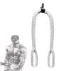 DYK&NX Triceps Rope Twisted Pull Down Rope Cord, Triceps Pull Down Attachment, Gym Cable for Triceps Extensions, Biceps Curl, LAT Pull Downs, Forearm view 1