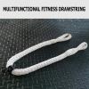 DYK&NX Triceps Rope Twisted Pull Down Rope Cord, Triceps Pull Down Attachment, Gym Cable for Triceps Extensions, Biceps Curl, LAT Pull Downs, Forearm view 2