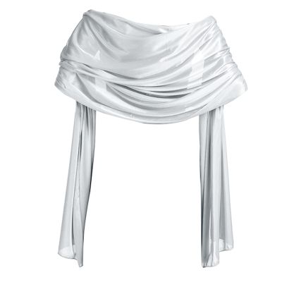 Altsuceser Soft Scarve Shawls Wraps for Dresses,Scarf Shawls and Wraps for Evening Dress Wedding Scarves Silver