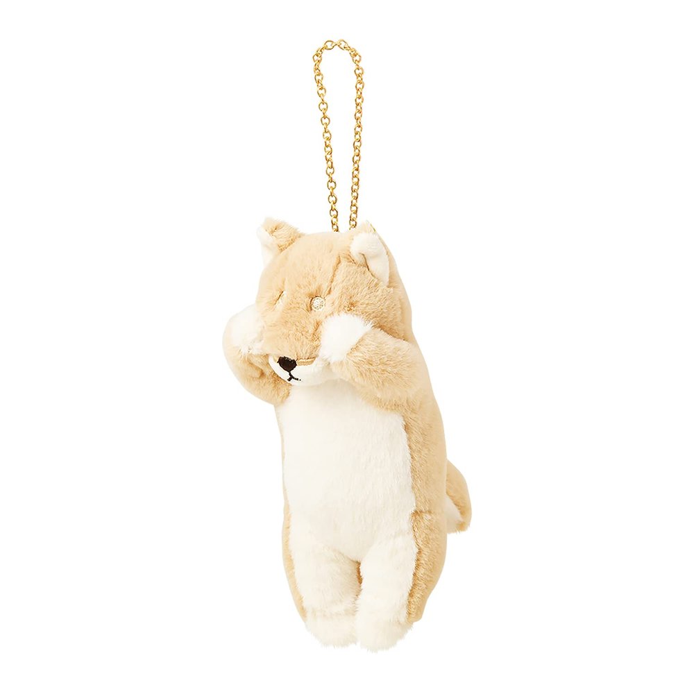 LIV HEART Kubinekko Reel Mascot, W6xD6xH15cm, Sibaine