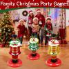 9 Pcs Christmas Ring Toss Games for Family Party Inflatable Nutcracker Ring Toss Christmas Party Decorations Xmas Activities Favor Gifts for Kids Stocking Stuffers Carnival Holiday view 2