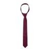 Spring Notion Boys' Linen Blend Zipper Necktie Wine Large view 1