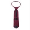 Spring Notion Boys' Linen Blend Zipper Necktie Wine Large view 2