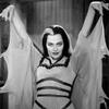 Mildiso Lily Munster Long Wigs for Munster Costume - Black, White Hair with Cap - Halloween M086BW view 2