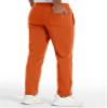 FASKUNOIE Men's Sweatpants Sherpa Lined Fleece Super Thick Winter Warm Track Athletic Active Sports Pants Orange view 2