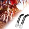 1 Pair Bike Handlebar Extender, Bar Ends Provides Comfortable Griping for Riders 6.1in Handle Bar Extended Compatible with Diameter 0.87inch Flat Handlebar for Cycling Road Mountain Bike (Black) view 4