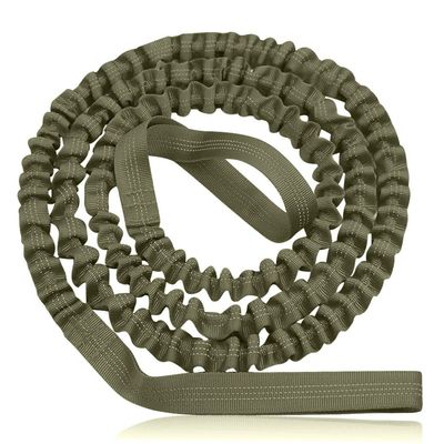 Bicycle Tow Rope, MTB & Cycling Stretch Pull Strap Bicycle Tow Rope for Kids Tandem Bike Attachment for Kids for Riding Further with Your Child Compatible with Any Bicycle (Army Green)