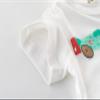 Toddler Kids Baby Boys Girls Cars Short Sleeve Crewneck T Shirts Tops Tee Clothes for Children Soft (White-@, 2-3 Years) view 4