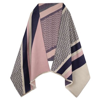 EXTREE Scarfs for Women Pashmina Silky Shawl Wrap for Evening Dressing Blanket Open Front Poncho Cape