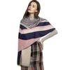EXTREE Scarfs for Women Pashmina Silky Shawl Wrap for Evening Dressing Blanket Open Front Poncho Cape view 2