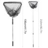 2.1M Durable Fishing net with Telescoping Pole Handle for Freshwater or Saltwater,Folding Fishing Landing Net, Floating Fishing Net for Fish Catching, Folding Fishing Landing Net, 2.1M Durable F view 3