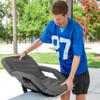 Camco Portable Stadium Seat | Ideal for Benches, Picnics, The Beach, Outdoor Concerts, Sporting Events, and More | Grey (53101) view 2