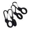 4pcs Bottle Holder Belt Clip Bottle Buckle Water Bottle Ring Carrier Silicone Water Bottle Carrier Water Bottle Hook Clip Keychain Clip Belt Accessories Portable Bottle Kettle view 1