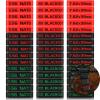 45 Pack Magazine Marking Band 5.56, 300 Blackout, 7.62 x 39 mm Magazine Bands for Accessories, 3 Colors view 1