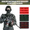 45 Pack Magazine Marking Band 5.56, 300 Blackout, 7.62 x 39 mm Magazine Bands for Accessories, 3 Colors view 2